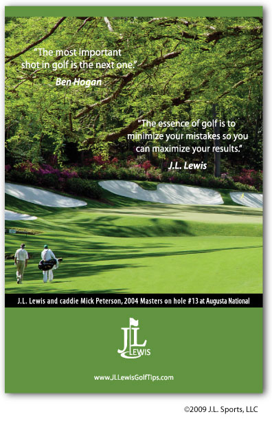 GOLF TIPS FROM THE TOUR: POCKET PRO - back cover