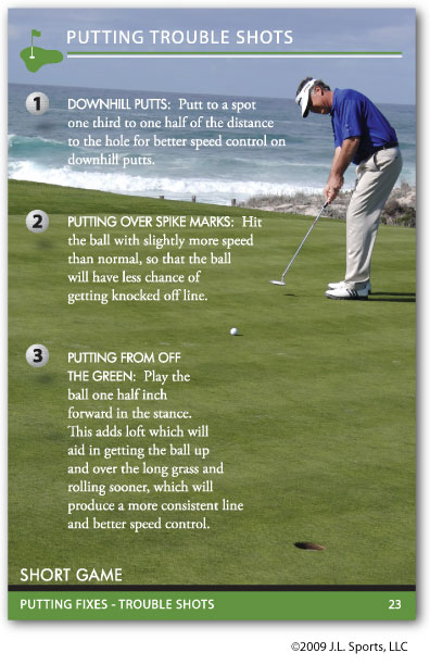 GOLF TIPS FROM THE TOUR: POCKET PRO - page 23